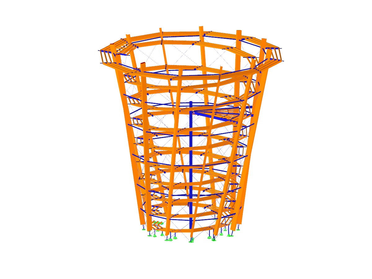 Lookout Tower in Bad Wildbad, Germany
